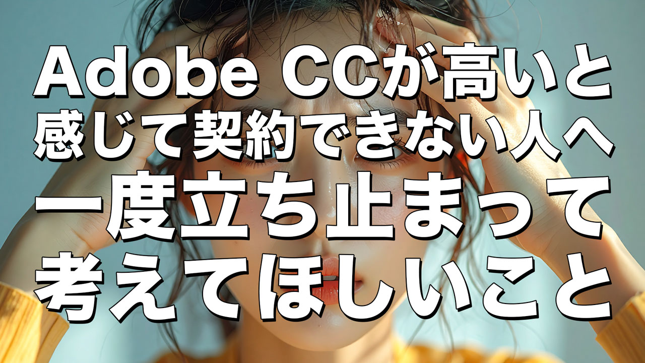 考えて欲しいこと